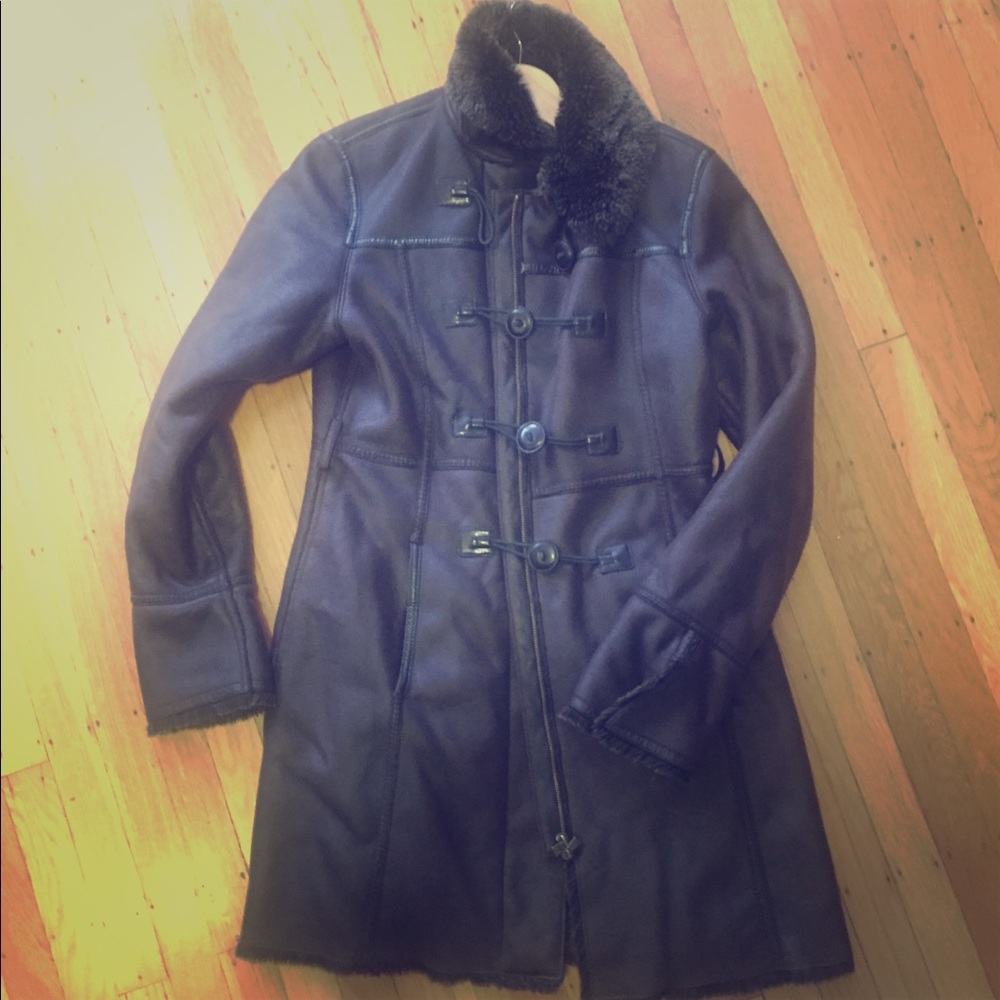 Armani Shearling Coat